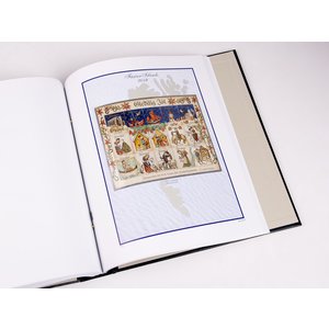 Supplement year: 2019 - Christmas Seals Jöl - type: DeLuxe - sheet for Basic album, N°: Jöl 2019 - Davo (2 Holes)