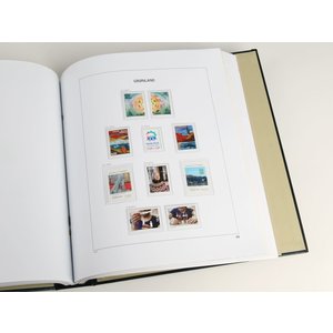 Supplement year: 2015 - Greenland - type: DeLuxe - sheets for Basic album, N°: 67-70, B46-48 (6 pcs.) - Davo (2 Holes)