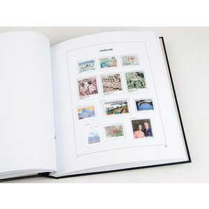 Supplément année: 2017 - Groenland - type: DeLuxe - feuilles pour Album de base, N°: 74-75, B52-55 (6 pcs.) - Davo (2 Trous)