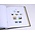 Supplement year: 2020 - Greenland - type: DeLuxe - sheets for Basic album, N°: 82-84, B63-64 (5 pcs.) - Davo (2 Holes)