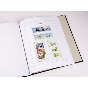 Supplement year: 2019 - Finland - type: DeLuxe - sheets for Basic album, N°: 142-144, B70-71, H61-64 (9 pcs.) - Davo (2 Holes)