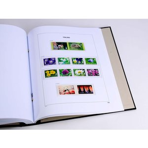 Supplement year: 2020 - Finland - type: DeLuxe - sheets for Basic album, N°: 145-147, B72-73, H65-68 (9 pcs.) - Davo (2 Holes)