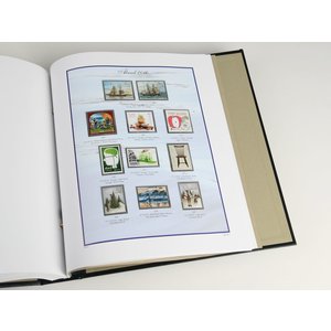 Supplément année: 2016 - Aland (incl. Frama) - type: DeLuxe - feuilles pour Album de base, N°: 2016 Info, 1-B1, H1, F1 (6 pcs.) - Davo (2 Trous)