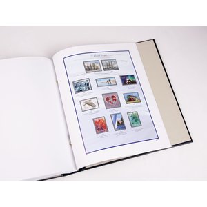 Supplément année: 2019 - Aland (incl. Frama) - type: DeLuxe - feuilles pour Album de base, N°: 2019 Info, 1-B1, H1, F1 (5 pcs.) - Davo (2 Trous)