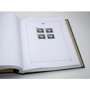 Supplement year: 2004 - Aland Frama - type: DeLuxe - sheet for Basic album, N°: 2 - Davo (2 Holes)