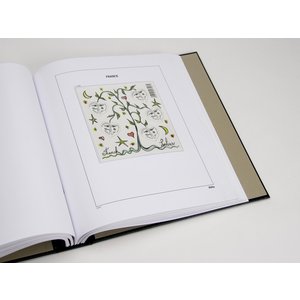 Supplement jaar: 2018 - Frankrijk - bladen voor Extra Blokken (1e), nr's: B189a- B192a, B194a (3 st.) - Davo, DeLuxe voordrukbladen