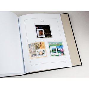 Supplement periode: 2007-2022 - Frankrijk - bladen voor F.F.A.P. Blokken, nr's: FFAP.1-8 (8 st.) - Davo, DeLuxe voordrukbladen