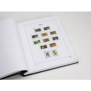 Nachtrag Jahr: 2016 - Frankreich - Typ: DeLuxe - Blätter für Briefmarken aus Blöcken, N°: 341a-341n (14 Stk.) - Davo (2 Löcher)