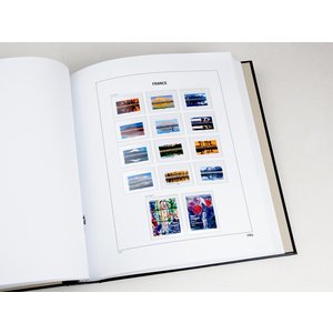 Supplement jaar: 2017 - Frankrijk - type: DeLuxe - bladen voor Zegels uit Blokken, N°: 346a-346m (13 st.) - Davo (2 Gats)