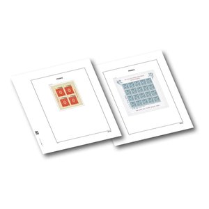 Supplement year: 2016 - France - type: DeLuxe - , N°: B172c- B180a (Caisse des Dépôts & Sage) (2 pcs.) - Davo (2 Holes)