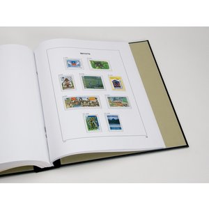 Supplement period: 1992-2011 - Mayotte - type: DeLuxe - sheets for Basic album, N°: 1-22, A1, B1-12 (36 pcs.) - Davo (2 Holes)