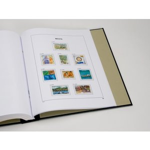 Supplement year: 2005 - Mayotte - type: DeLuxe - sheets for Basic album, N°: 15-B7 (2 pcs.) - Davo (2 Holes)