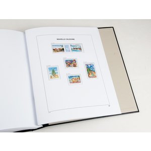 Supplement year: 2017 - New Caledonia - type: DeLuxe - sheets for Basic album, N°: 96-97, B44, C3 (4 pcs.) - Davo (2 Holes)