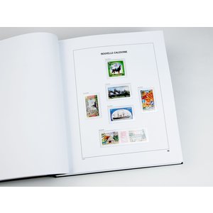 Supplement jaar: 2018 - Nieuw Caledonië - type: DeLuxe - bladen voor Basisalbum, N°: 98-99, B45 (3 st.) - Davo (2 Gats)