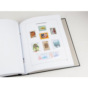 Supplement year: 2017 - French Polynesia - type: DeLuxe - sheets for Basic album, N°: 111-112, B45, B46, C10 (5 pcs.) - Davo (2 Holes)