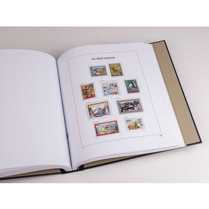 Nachtrag Jahr: 2019 - Französisch-Polynesien - Typ: DeLuxe - Blätter für Basisalbum, N°: 115-116, B49, B50, C12 (5 Stk.) - Davo (2 Löcher)