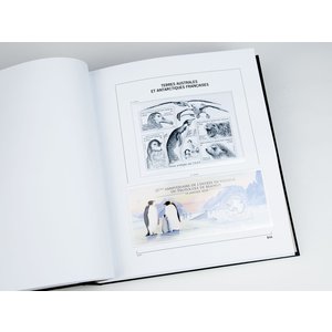 Nachtrag Jahr: 2018 - Französische Antarktis (TAAF) - Typ: DeLuxe - Blätter für Basisalbum, N°: 77-78, B43-B47 (7 Stk.) - Davo (2 Löcher)