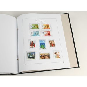 Supplement year: 2024 - Wallis et Futuna - type: DeLuxe - sheets for Basic album, N°: 97-99 (3 pcs.) - Davo (2 Holes)