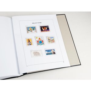 Supplement year: 2017 - Wallis et Futuna - type: DeLuxe - sheets for Basic album, N°: 83-84, B25 (3 pcs.) - Davo (2 Holes)