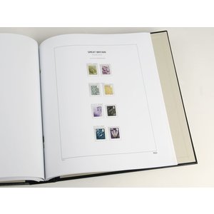 Supplement year: 2015 - Great-Britain (Extra) - type: DeLuxe - sheets for Basic album, N°: E17-R25 (2 pcs.) - Davo (2 Holes)