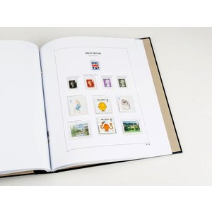 Supplement year: 2016 - Great-Britain (Extra) - type: DeLuxe - Zwart, N°: E18- (1 pc.) - Davo (2 Holes)