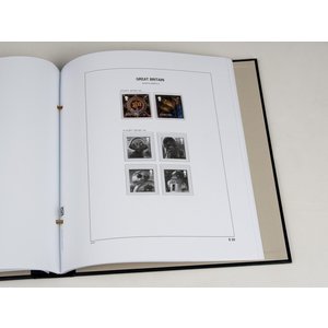 Supplement year: 2017 - Great-Britain (Extra) - type: DeLuxe - sheets for Basic album, N°: E19-20, R26 (3 pcs.) - Davo (2 Holes)