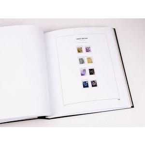 Supplement year: 2019 - Great-Britain (Extra) - type: DeLuxe - sheets for Basic album, N°: E22-R28 (2 pcs.) - Davo (2 Holes)