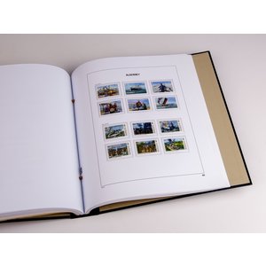 Nachtrag Jahr: 2019 - Alderney - Typ: DeLuxe - Blätter für Basisalbum, N°: 60-61, B28-29 (4 Stk.) - Davo (2 Löcher)