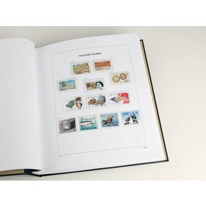Supplement year: 2015 - Falkland Islands - type: DeLuxe - sheets for Basic album, N°: 111-113 (3 pcs.) - Davo (2 Holes)