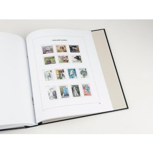 Supplément année: 2016 - Îles Falkland - type: DeLuxe - feuilles pour Album de base, N°: 114-115, B39-40 (4 pcs.) - Davo (2 Trous)