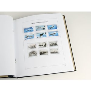 Supplement year: 2015 - Britisch Antartic Territory (Falkland B.A.T.) - type: DeLuxe - sheets for Basic album, N°: 52-53 (2 pcs.) - Davo (2 Holes)