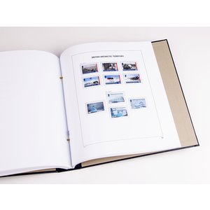 Supplément année: 2019 - Territoire britannique de l'Antarctique (Falkland B.A.T.) - type: DeLuxe - feuilles pour Album de base, N°: 62-63, B32 (3 pcs.) - Davo (2 Trous)