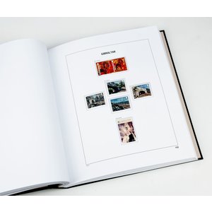 Supplement jaar: 2018 - Gibraltar - type: DeLuxe - bladen voor Basisalbum, N°: 152-155,B83-86 (8 st.) - Davo (2 Gats)