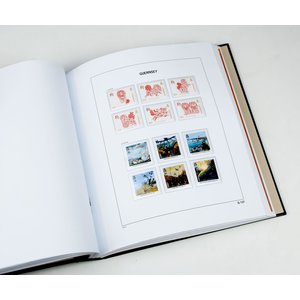 Supplement year: 2018 - Guernsey - type: DeLuxe - sheets for Basic album, N°: G137-G140, GB64-66 (7 pcs.) - Davo (2 Holes)