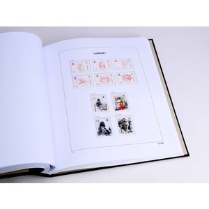 Supplement year: 2020 - Guernsey - type: DeLuxe - sheets for Basic album, N°: G146-150, GB71-73 (8 pcs.) - Davo (2 Holes)