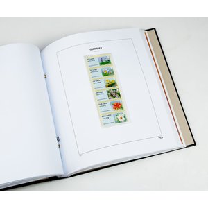 Supplement year: 2018 - Guernsey (Post & Go) - type: DeLuxe - Zwart, N°: PG4- (1 pc.) - Davo (2 Holes)