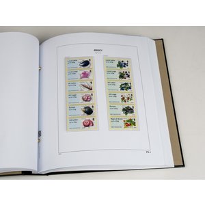 Supplement jaar: 2017 - Jersey (Post & Go) - type: DeLuxe - blad voor Basisalbum, N°: PG4- (1 st.) - Davo (2 Gats)