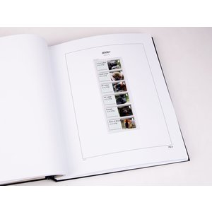 Supplement year: 2019 - Jersey (Post & Go) - type: DeLuxe - Zwart, N°: PG6- (1 pc.) - Davo (2 Holes)