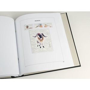 Supplement year: 2015 - Indonesia - type: DeLuxe - sheets for Basic album, N°: 336-342 (7 pcs.) - Davo (2 Holes)