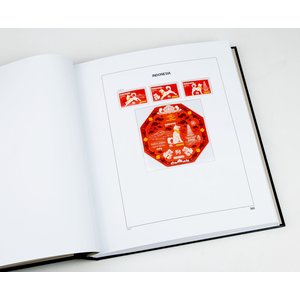 Supplément année: 2018 - Indonésie - type: DeLuxe - feuilles pour Album de base, N°: 361-369 (9 pcs.) - Davo (2 Trous)