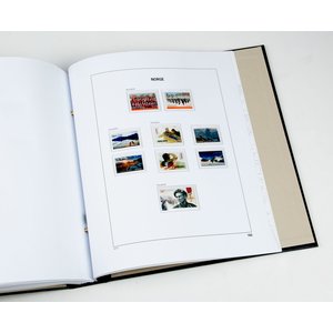 Nachtrag Jahr: 2018 - Norwegen - Typ: DeLuxe - Blätter für Basisalbum, N°: 161-163, B34 (4 Stk.) - Davo (2 Löcher)