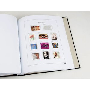 Supplement jaar: 2016 - Oostenrijk - type: DeLuxe - bladen voor Basisalbum, N°: 237-242, B57-59 (9 st.) - Davo (2 Gats)