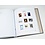 Supplement year: 2018 - Austria - type: DeLuxe - sheets for Basic album, N°: 249-254, B62-64 (9 pcs.) - Davo (2 Holes)