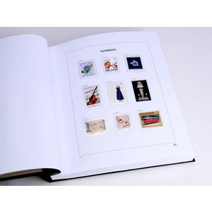 Supplement year: 2020 - Austria - type: DeLuxe - sheets for Basic album, N°: 260-265, B69-71 (9 pcs.) - Davo (2 Holes)