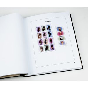 Supplément année: 2018 - Suriname - type: DeLuxe - feuilles pour Album de base, N°: 140-144, B72-74 (8 pcs.) - Davo (2 Trous)