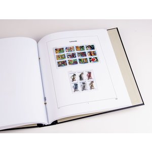 Supplément année: 2019 - Suriname - type: DeLuxe - feuilles pour Album de base, N°: 145-150, B75-77 (9 pcs.) - Davo (2 Trous)