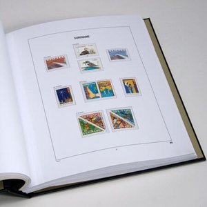 Nachtrag Jahr: 2020 - Surinam - Typ: DeLuxe - Blätter für Basisalbum, N°: 151-155, B78-80 (8 Stk.) - Davo (2 Löcher)