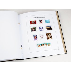 Supplément année: 2017 - États-Unis - type: DeLuxe - feuilles pour Album de base, N°: 280-285, B76-78 (9 pcs.) - Davo (2 Trous)