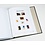 Supplement year: 2018 - United States - type: DeLuxe - sheets for Basic album, N°: 286-291, B79-80 (8 pcs.) - Davo (2 Holes)