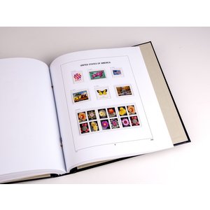 Supplement year: 2019 - United States - type: DeLuxe - sheets for Basic album, N°: 292-297, B81-82 (8 pcs.) - Davo (2 Holes)